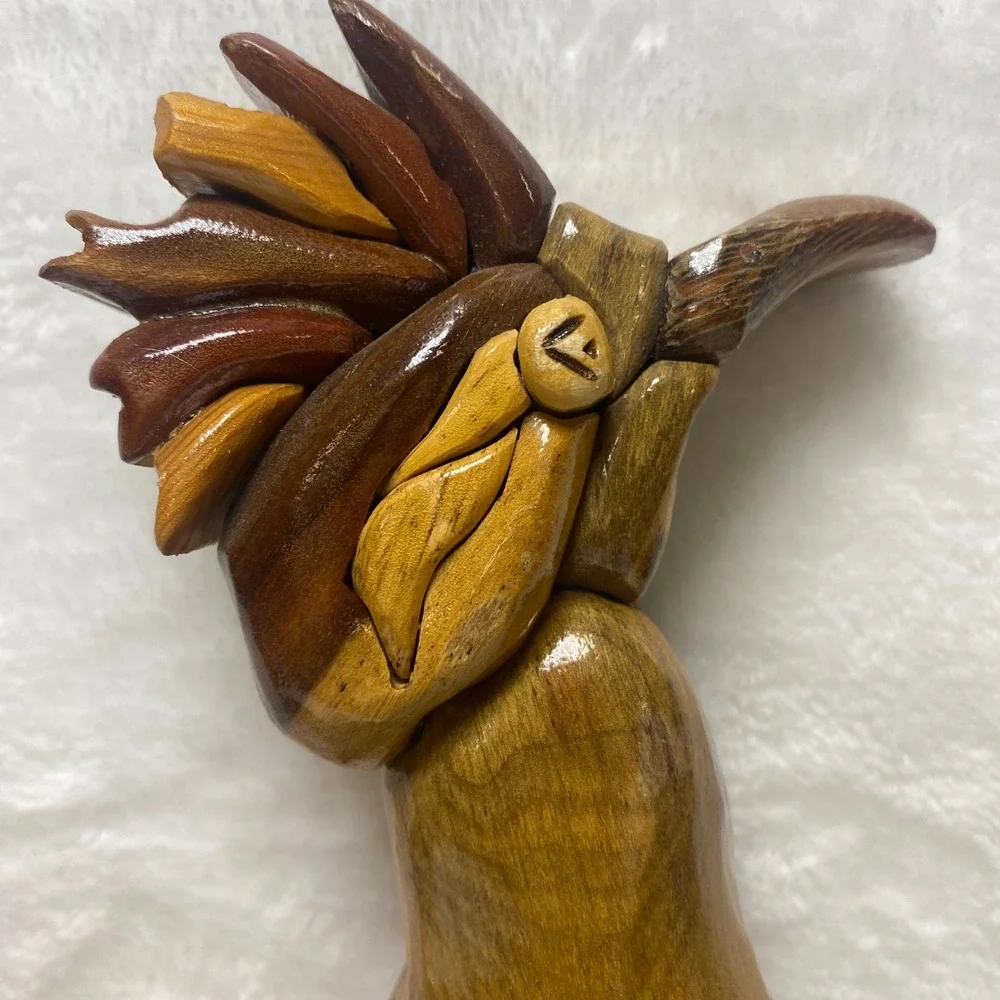 Vintage Wooden Roadrunner‎ Wall Art Southwestern Desert Decor